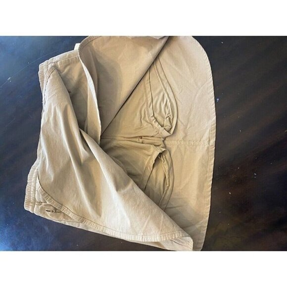 Eddie Bauer Women Tulip Hem Tan Skort S Drawstring Pockets Short Elastic Waist - Picture 6 of 10